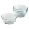 Pyrex Pyrex 4.88 in. W X 4.88 in. L Custard Cups Clear 4 pk 6001143 - alternate 3